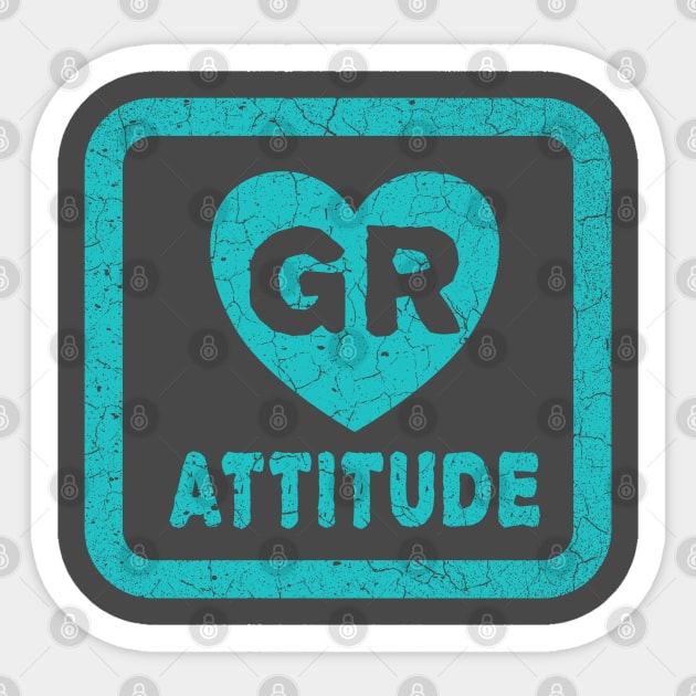 Attitude of Gratitude Sticker by FrootcakeDesigns